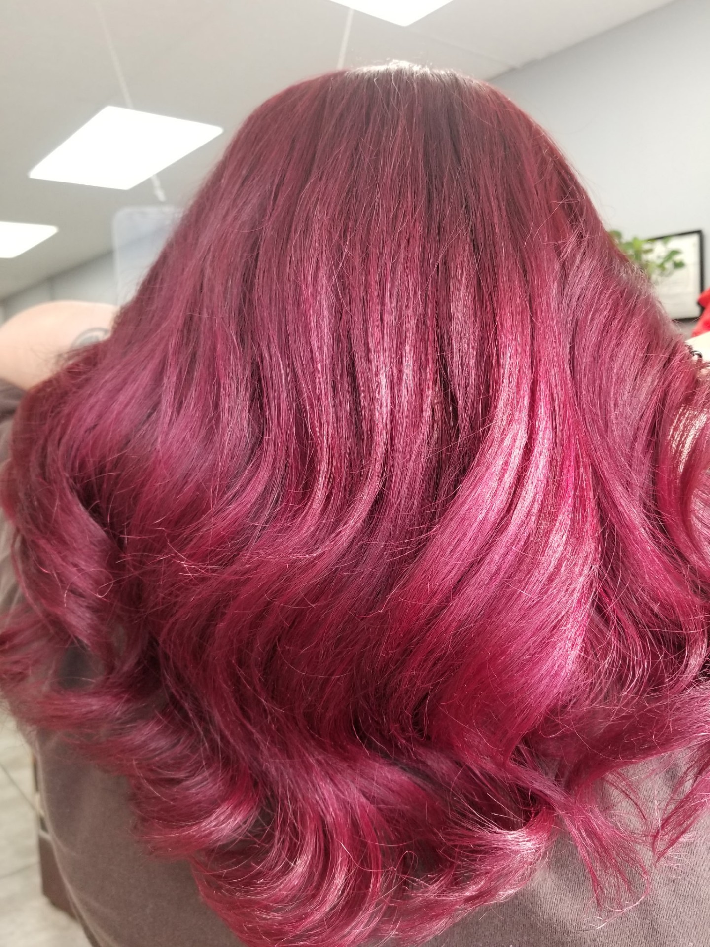 Salon work at Alpha Hair Design Hillside 4