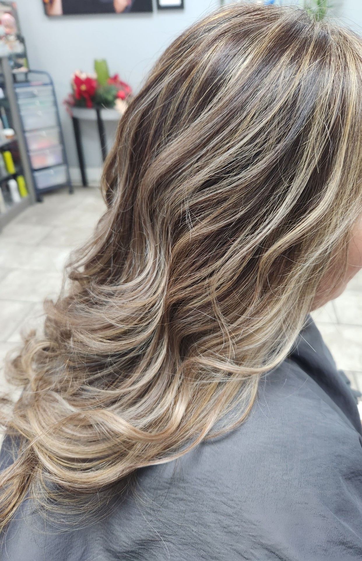 Salon work at Alpha Hair Design Hillside 8