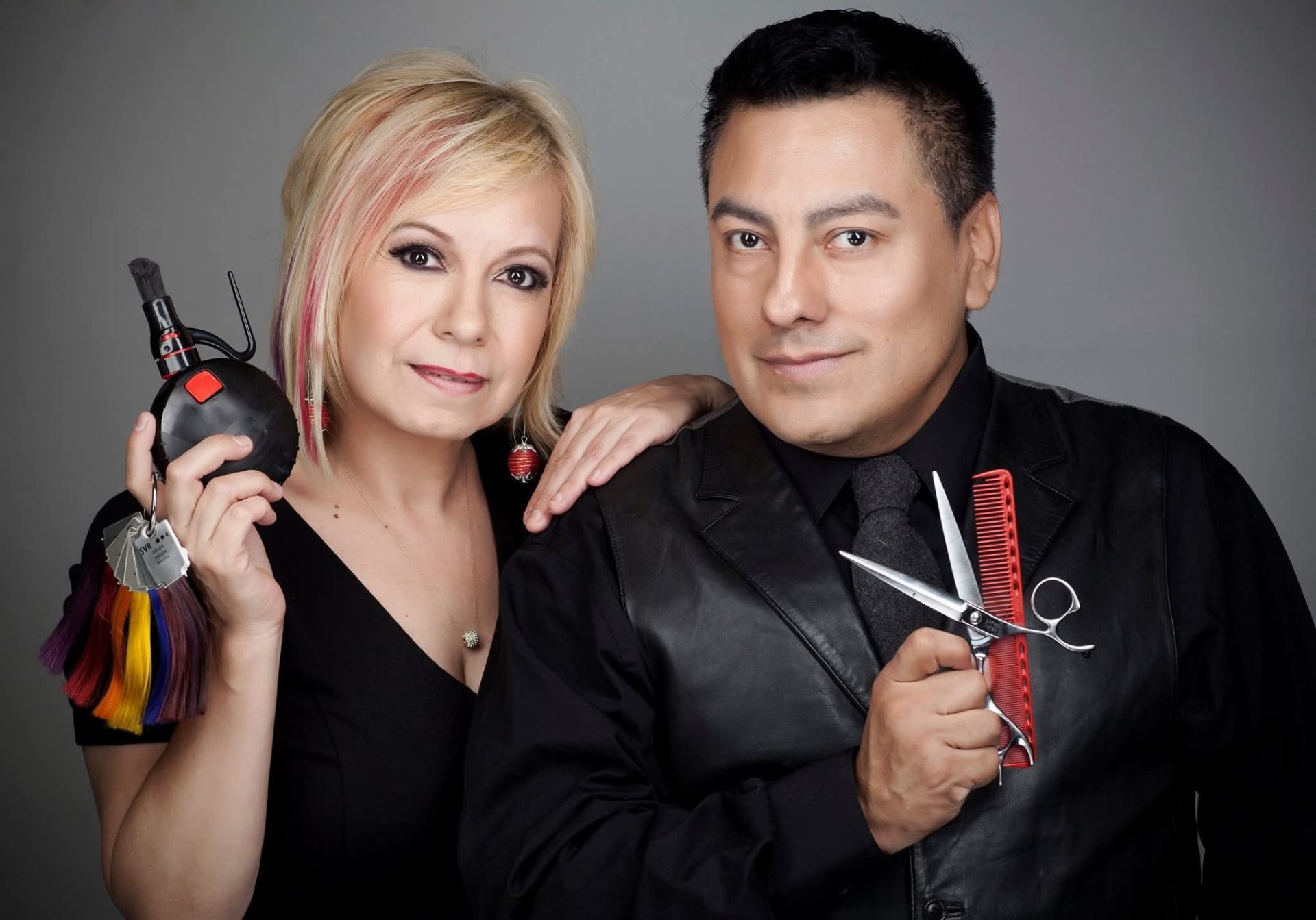 Yolanda and Jesús Carrasco, co-owners of Alpha Hair Design